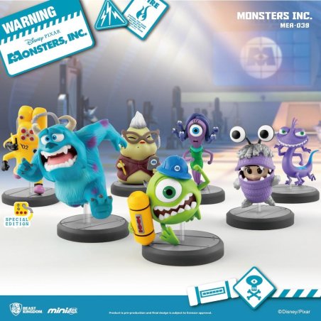 MONSTRE & COMPAGNIE - Series - Set 6 Figurine Blind Box 6-8cm