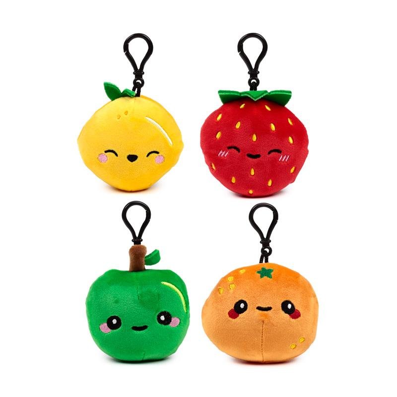 KAWAII - Fruits - 24 Porte-clés Peluche 'Mini Squidglys'