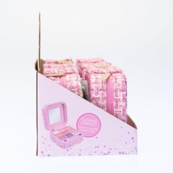 Girabrilla Mini Case Cosmetic Bag with Mirror and Makeup Set for Kids