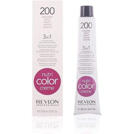 Revlon Professional Nutri Color Creme Tube 200 Burgundy 100ml Violet 100ml