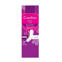 Carefree Plus Long Panty Liners 24 Count