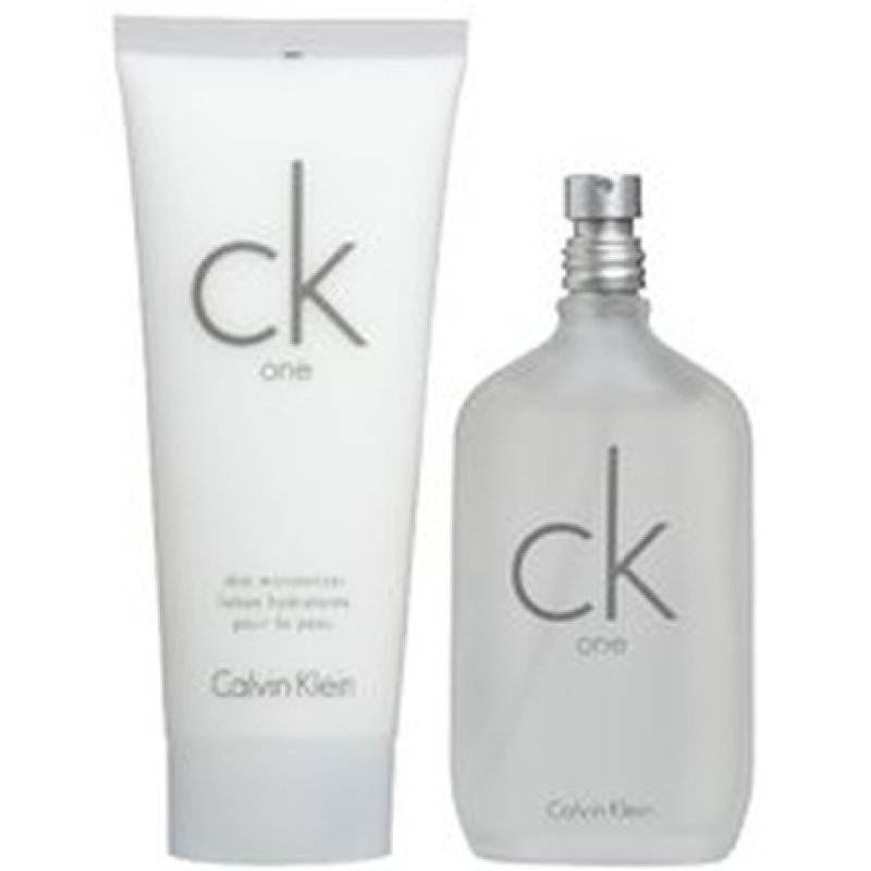 Calvin Klein Ck One 2 Piece Gift Set Eau De Toilette 50ml And Shower Gel 100ml For Unisex