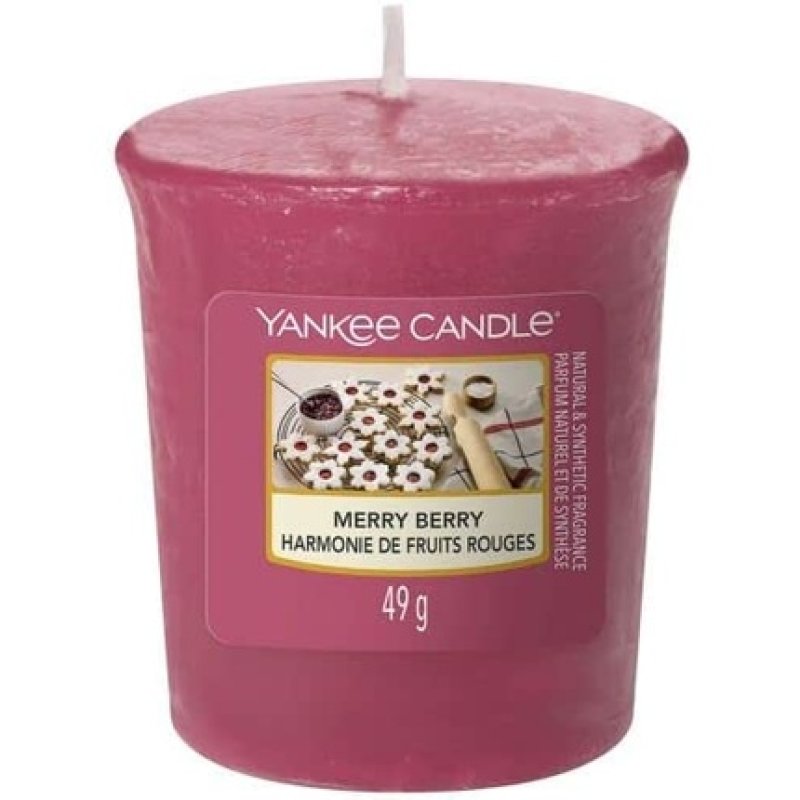 Yankee Candle Merry Berry Votive Candle 49g
