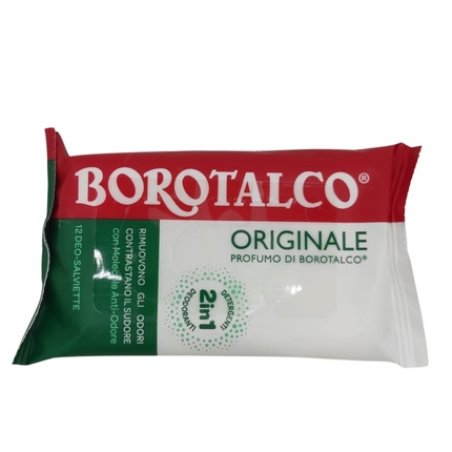 Borotalco Original Wet Wipes 12 Pieces
