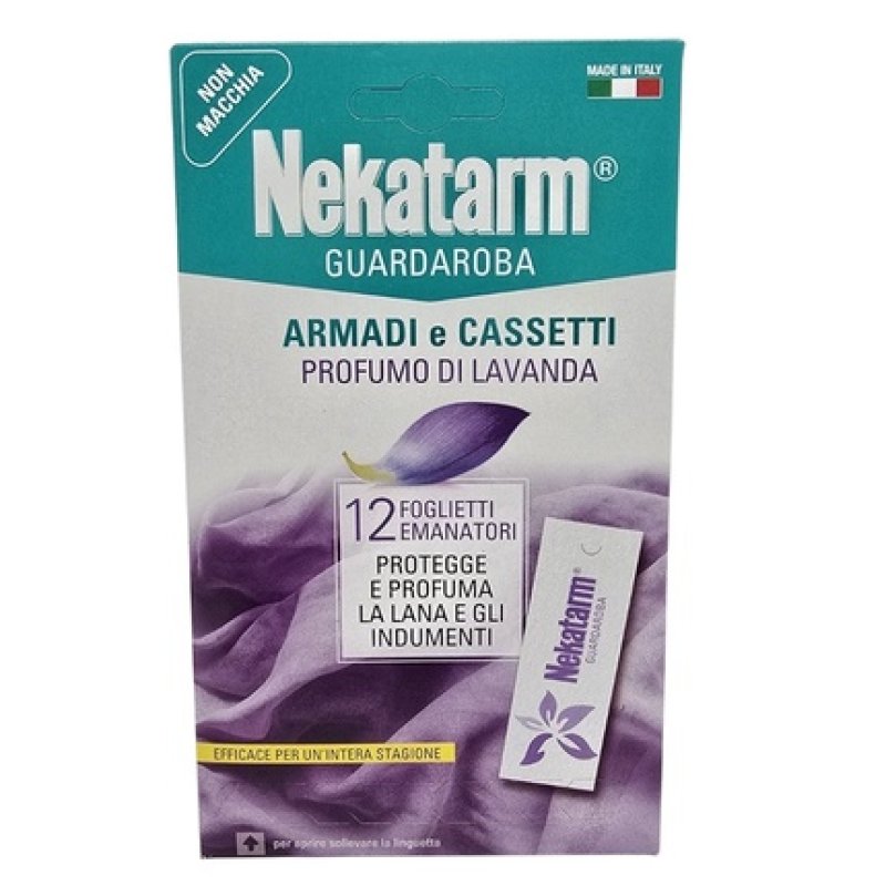 Nekatarm Wardrobe X 12 Lavender Scented Sheets