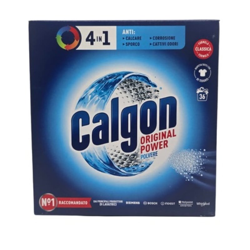 Calgon Powder Power 1800 Gr Original Effective Laundry Detergent