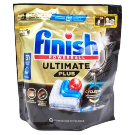 Finish Caps Ultimate Plus All 1 X 31 Fresh Powerful Dishwashing Capsules