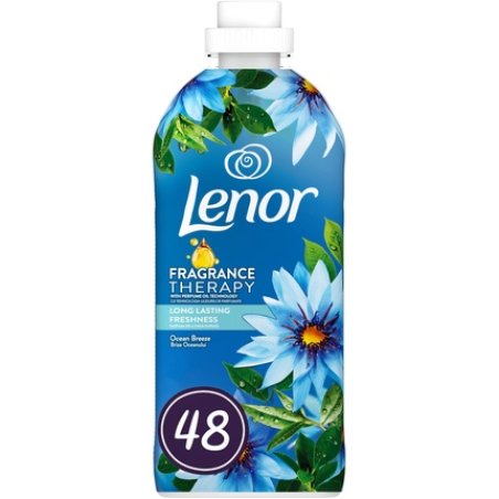 Lenor Fabric Softener Ocean Breeze & Lime 12 Liters 48 Washes