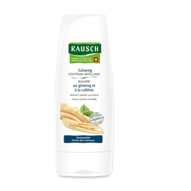 Rausch Caffeine Conditioner with Ginseng 150ml - Stimulating & Strengthening Care