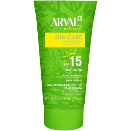 Arval Anti-Wrinkle Protective Face Cream SPF 15 50ml