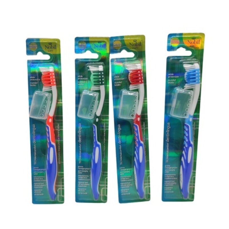 Nobil Care Toothbrush For Teeth And Tongue Medium