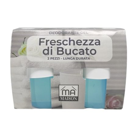 Ma Maison Deo Gel Ovetto 120 Gr X 2 Freshness Of Laundry