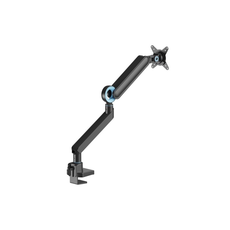SINGLE MONITOR ARM - 180 LOCKING - BLACK