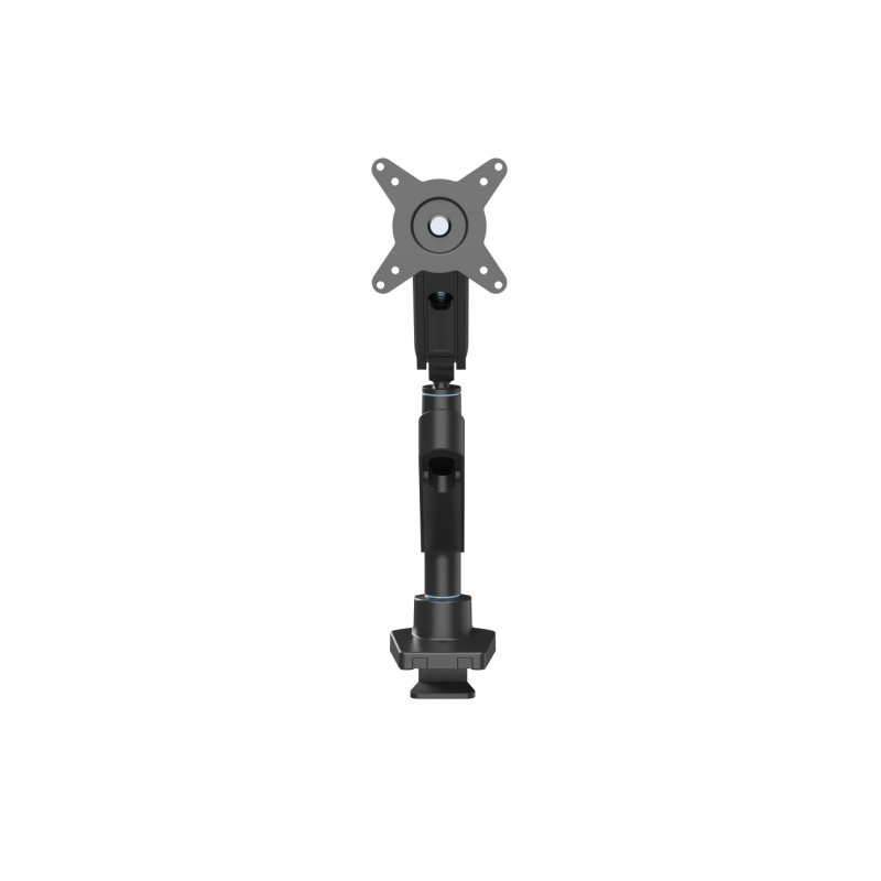 SINGLE MONITOR ARM - 180 LOCKING - BLACK