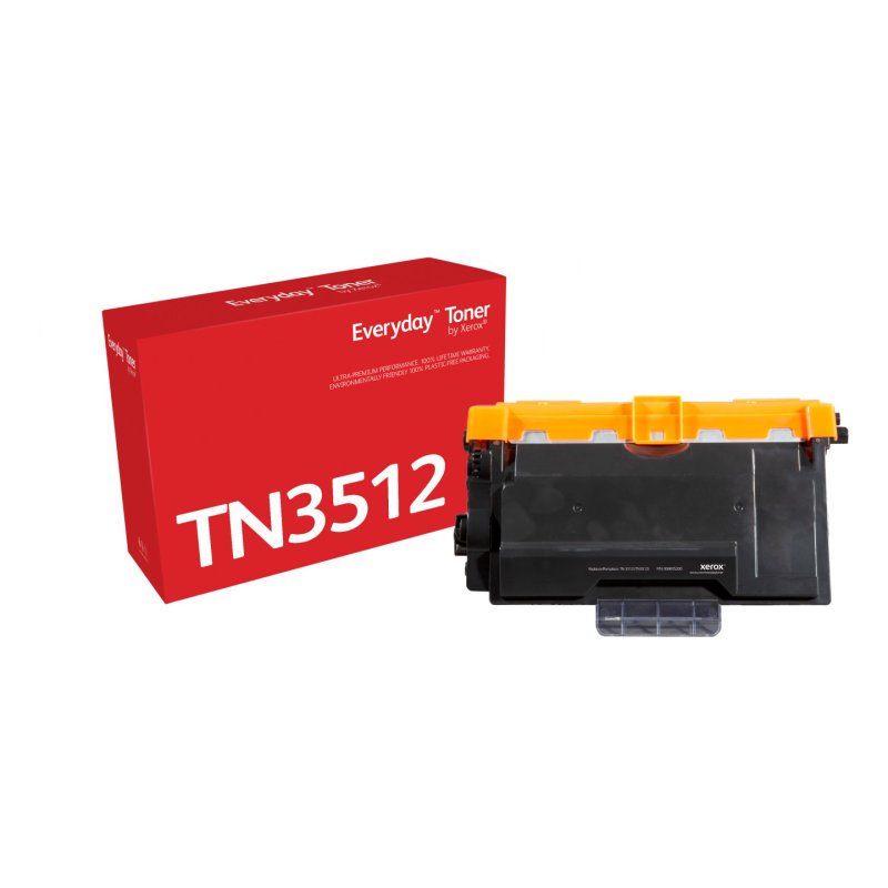 Toner Noir Everyday™ de Xerox compatible avec Brother TN3512, Très haute capacité