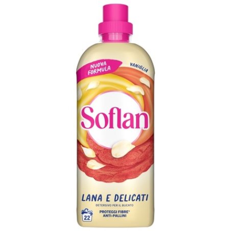 Soflan 900ml Vanilla Fabric Softener
