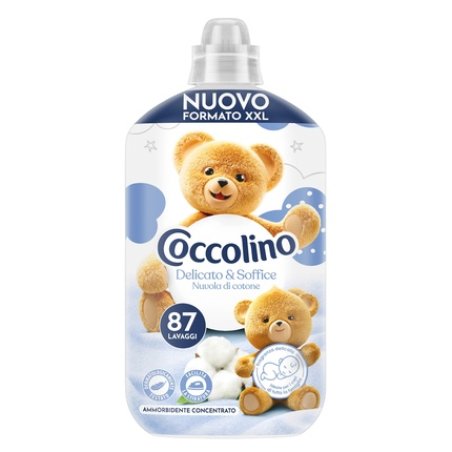 Coccolino Concentrated Fabric Softener 1827 Milliliters For 87 Washes Delicate & Soft Cotton Cloud