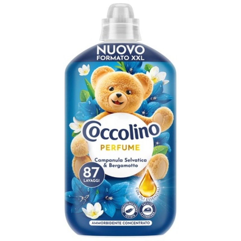 Coccolino Concentrated Fabric Softener 1827 Milliliters X 87 Washes Wild Campanula & Bergamot