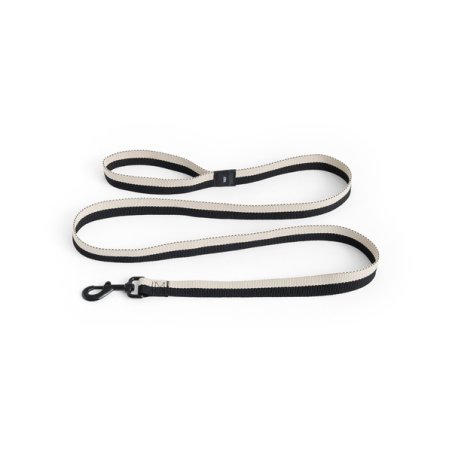 HAY - Dogs Leash Flat - M/L - Black/White