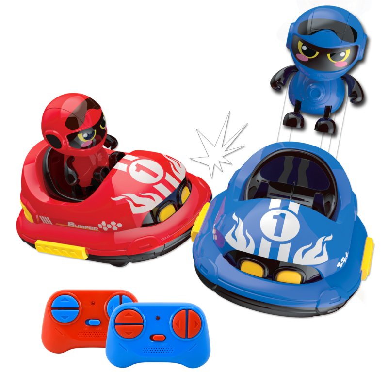 Gear2Play RC Crazy Bumpercars Duo set modèle radiocommandé Voiture Moteur électrique