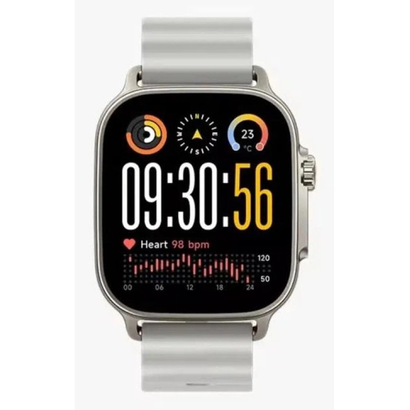 realme Watch 5 5 cm (1.97") AMOLED Numérique 390 x 450 pixels Écran tactile Argent GPS (satellite)