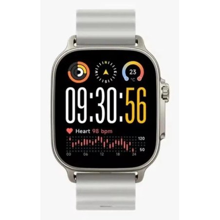 realme Watch 5 5 cm (1.97") AMOLED Numérique 390 x 450 pixels Écran tactile Argent GPS (satellite)