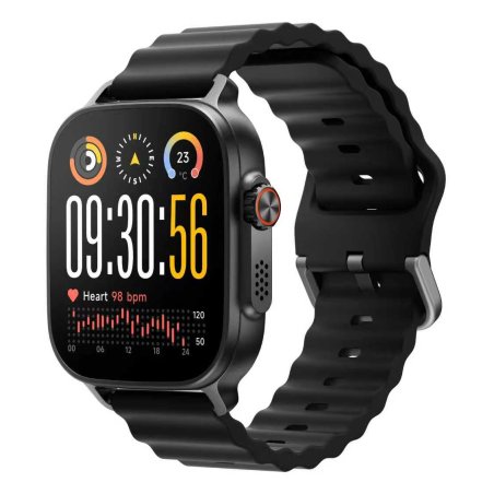 realme Watch 5 5 cm (1.97") AMOLED Numérique 390 x 450 pixels Écran tactile Noir GPS (satellite)