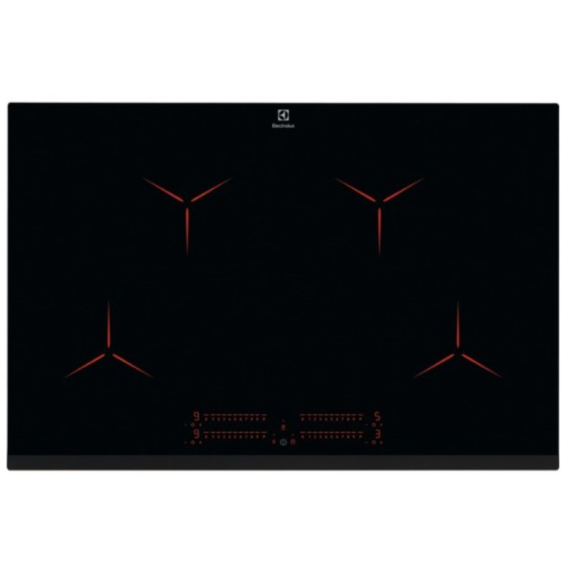 Electrolux EIP8146 Black Built-in 78 cm Zone induction hob 4 zone(s)
