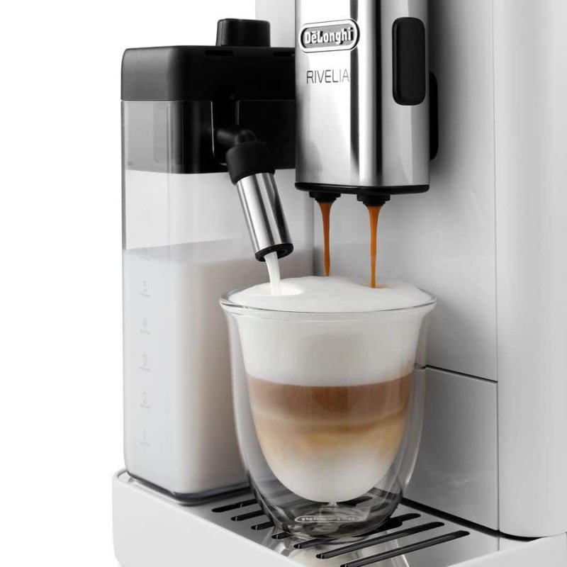 De’Longhi Rivelia EXAM440.55.W machine à café Entièrement automatique Machine à expresso 1,4 L