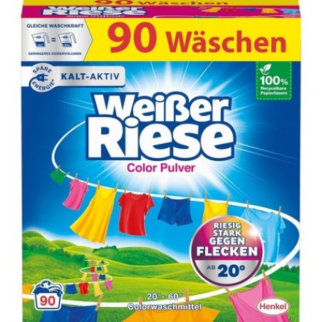 Weier Riese Color Powder 90 Wash Loads - Color Detergent