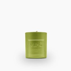 Muha' Glass Scented Candle Green Apple Scent Room Fragrance 70g