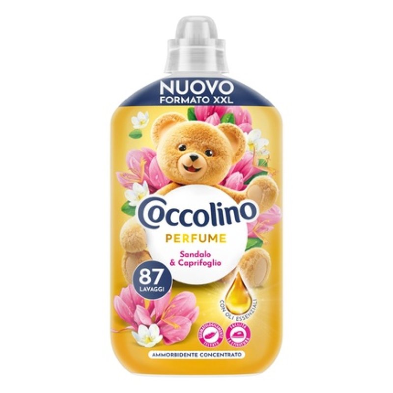 Coccolino Concentrated Fabric Softener 1827 Milliliters X 87 Loads Sandalwood & Caprifoli