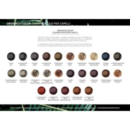 Organics Color Hair Color N 80 Light Blonde