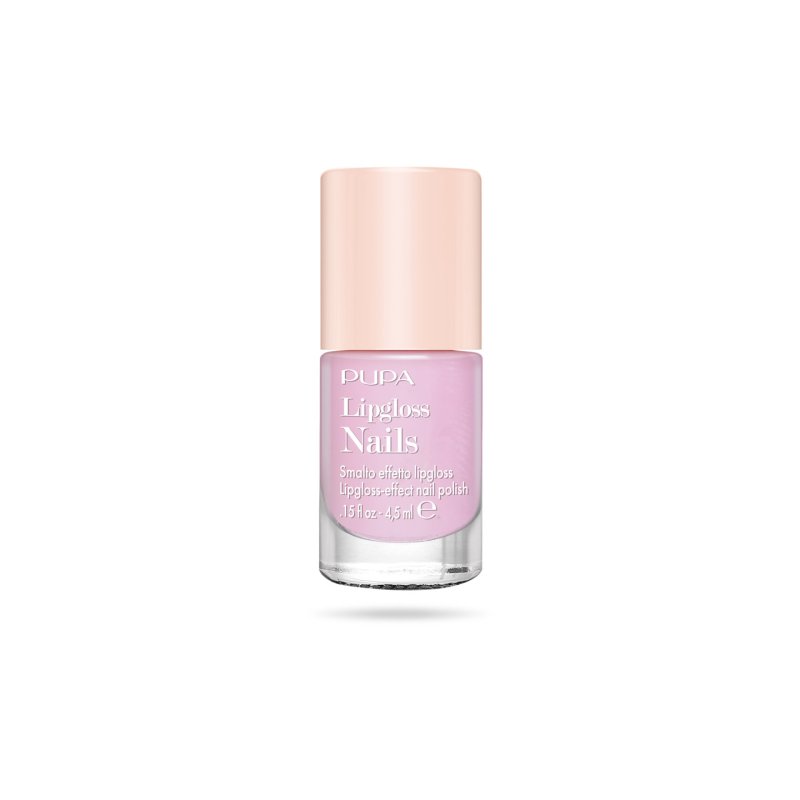 PUPA Milano Lipgloss vernis à ongles 4,5 ml Rose Ultra brillant