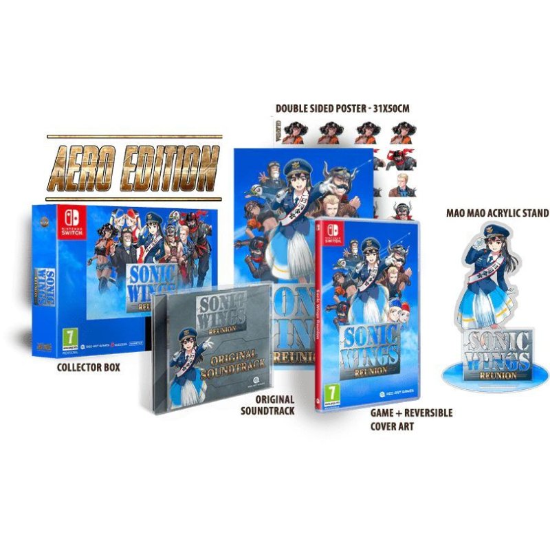 Red Art Games Sonic Wings Reunion - Collector's Edition