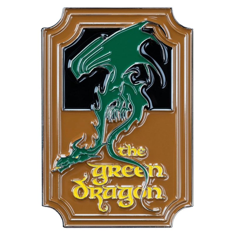 Lord of the Rings Magnet The Green Dragon (Enamel) 7 cm