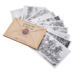Lord of the Rings Postcards Set Concept Art by Alan Lee: The Lord of the Rings 15 x 12 cm