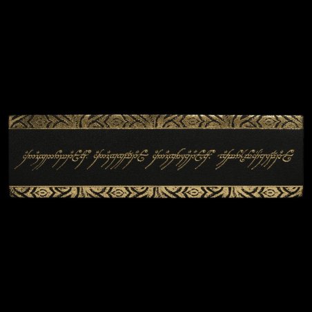 Lord of the Rings Leather Bookmark The One Ring Inscription