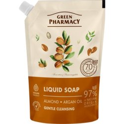 Elfa Pharm Green Pharmacy Liquid Soap Almonds Argan Oil 460 Ml Refill