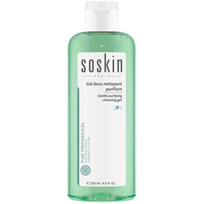 Soskin Paris Gentle Purifying Cleansing Gel For Oily And Mixed Skin