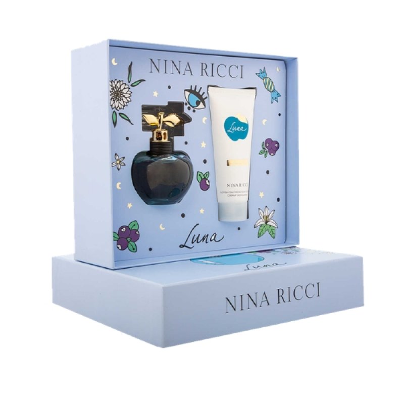 Set Nina Ricci Nina Luna, Femei, Eau de Toilette 80 ml Lotiune de corp 100 ml