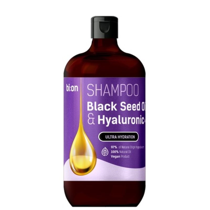 Elfa Pharm Bio Naturell Shampoo With Black Seed Oil And Hyaluronic Acid For All Hair Types 946 Ml