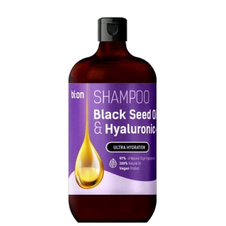 Elfa Pharm Bio Naturell Shampoo With Black Seed Oil And Hyaluronic Acid For All Hair Types 946 Ml