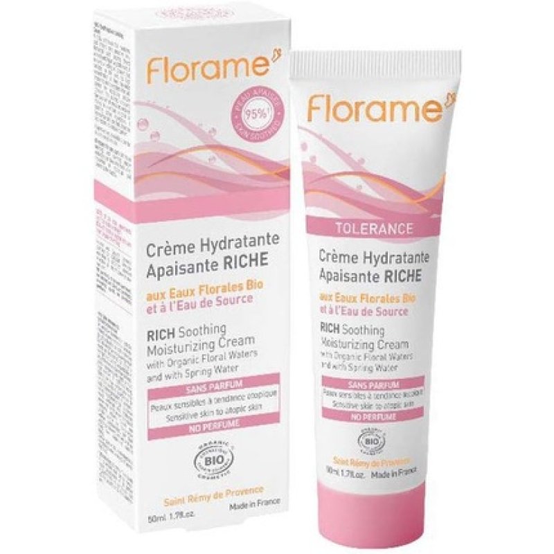 Florame Rich Soothing Moisturizing Cream 50ml