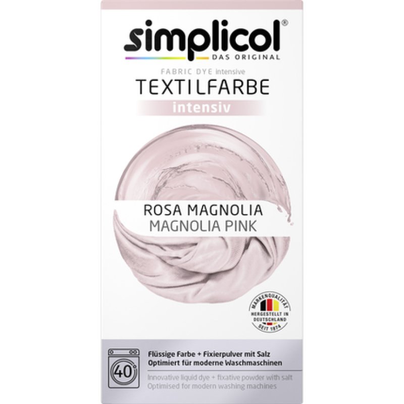 Heitmann Simplicol Fabric Dye Intensive 560g Rosemagnolia 4