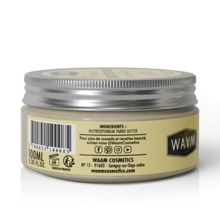 Waam Cosmetics Shea Butter Deodorant Nourishing and Protective Care Organic
