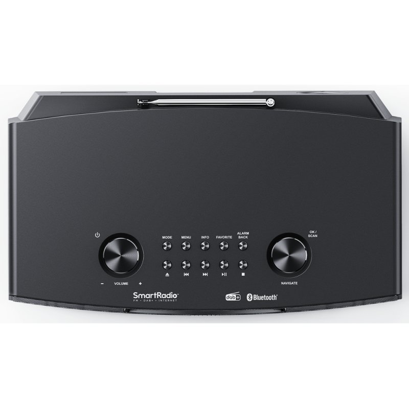 Kenwood Electronics CR-ST700SCD-B Radio portable Internet Numérique Noir