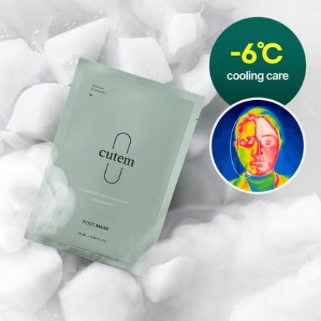 Cutem Post Mask Intensive Cooling Soothing Korean Skin Care