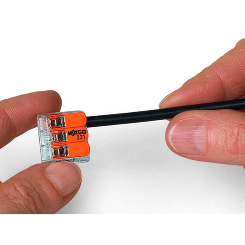 Wago Serie 221 - 2*4mm (16 Stück Retail)