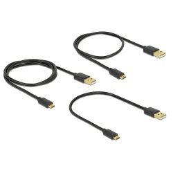 DeLOCK 83680 câble USB USB 2.0 USB A Micro-USB B Noir